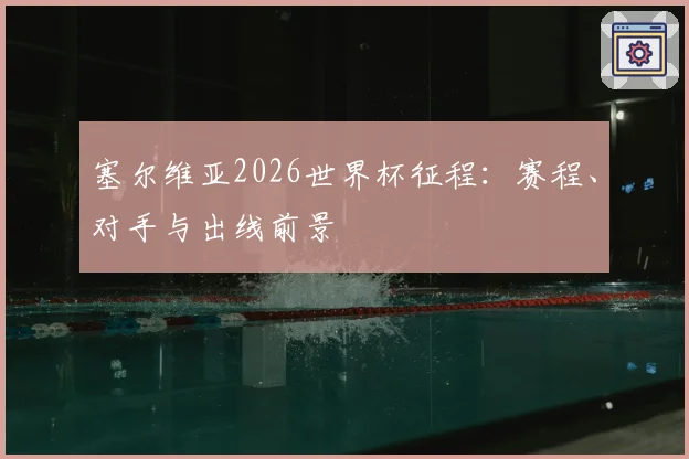 塞尔维亚2026世界杯征程：赛程、对手与出线前景