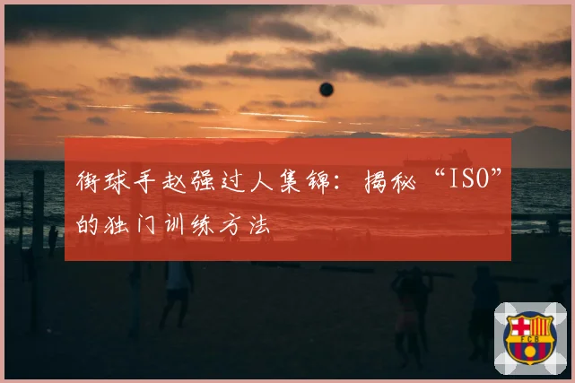 街球手赵强过人集锦：揭秘“ISO”的独门训练方法